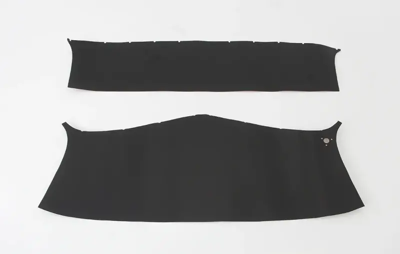 Interior Headliner Kit - Black - 2pc - 50-53 Chevy GMC Pickup Truck
