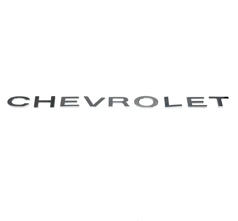 Tailgate Trim Panel Letter Set - CHEVROLET - 69-72 Chevy CK Pickup Truck Fleetside and Blazer