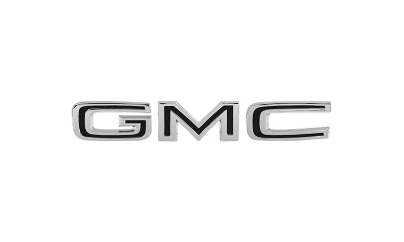 Tailgate Panel Letter Set - GMC - 69-72 GMC CK Fleetside Pickup Truck; 70-72 Jimmy with Tailgate Trim Panel