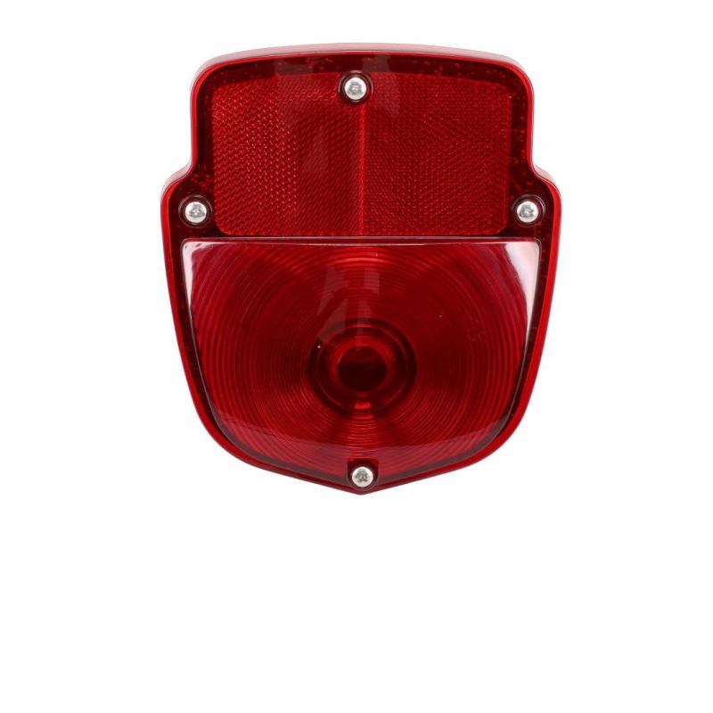 Tail Lamp Assembly - Black Housing - RH - 12-Volt - 55-66 F100 F250 Flareside Pickup