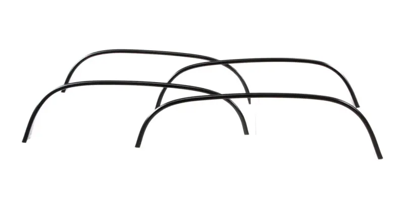 Wheel Opening Molding - 4pc set - Black - 88-98 Chevy GMC C/K Fleetside Pickup Truck SUV