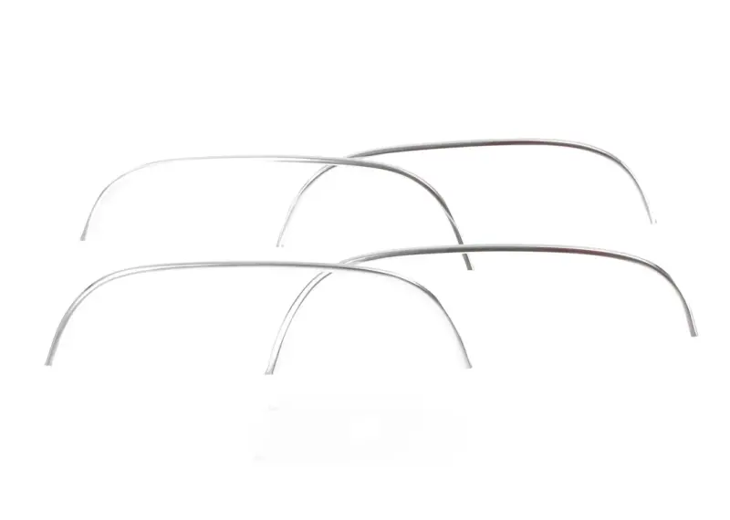 Wheel Opening Molding - 4pc set - Chrome - 88-98 Chevy GMC C/K Fleetside Pickup Truck SUV