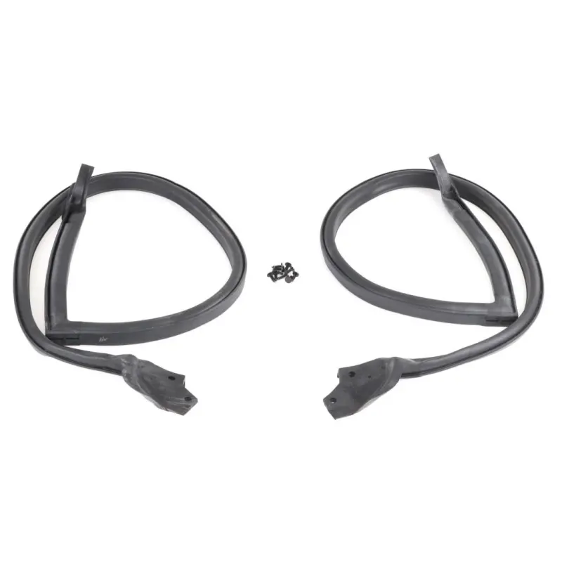Roof Rail Weatherstrips - Pair - 70-81 Camaro Firebird Coupe without T-Tops