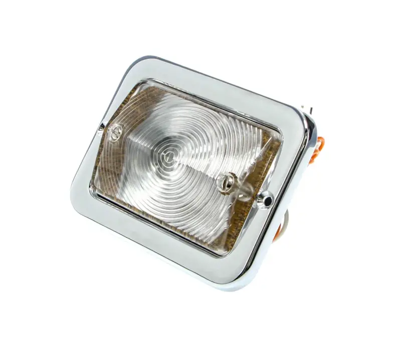 Park Lamp Assembly - Clear Lens 12V - LH or RH - 54-55 Chevy GMC Pickup Truck Suburban
