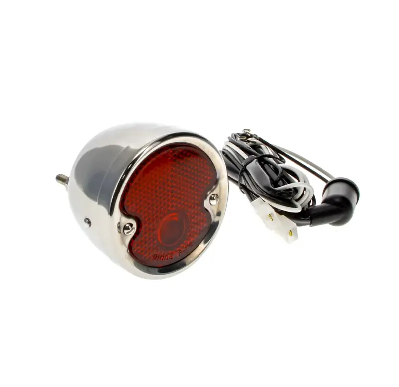 Tail Lamp Assembly - Stainless Housing - LH or RH - 54-55 Chevy GMC Pickup Truck