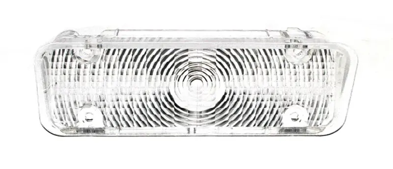 Park Lamp Lens - Clear - RH - 71-72 Chevy C/K Pickup Truck Blazer Suburban