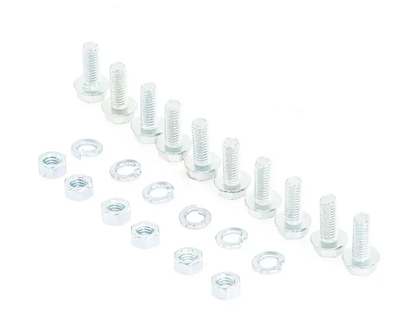 Front Bed Panel Hardware Kit - Zinc - 22 pcs - 54-87 GM Stepside Truck