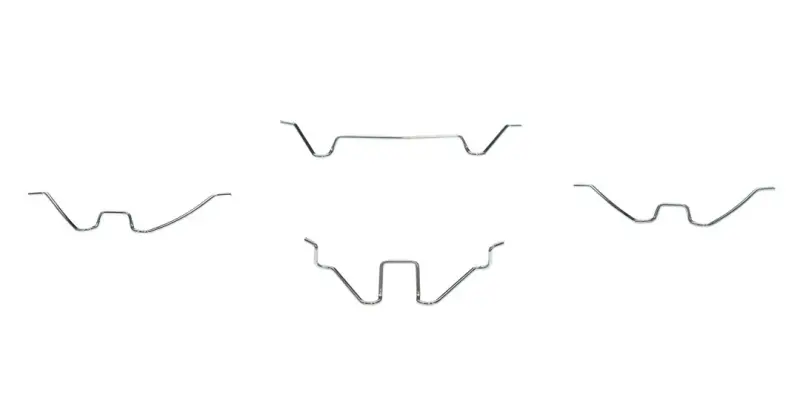 Headlamp Bezel Retainer Spring Set - 4pcs - LH or RH - 47-55 Chevy GMC Truck Suburban