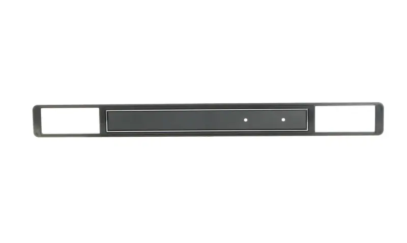 Dash Molding Air Vent Bezel - w/ AC - Black - 78-80 Chevy GMC C/K Truck Blazer Jimmy Suburban