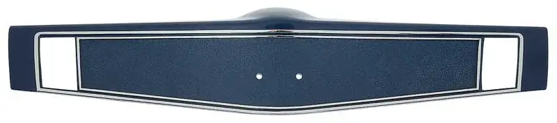 Steering Wheel Shroud - Blue - 69 Nova; 69 Camaro; 69 Chevelle El Camino (without woodgrain)
