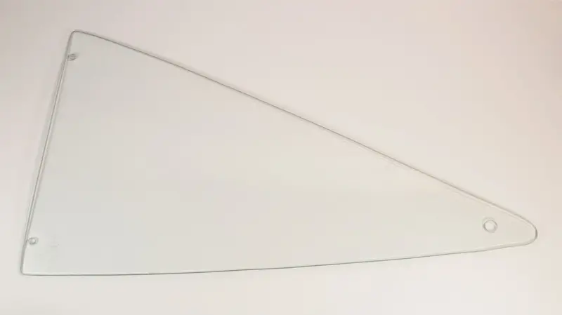 Quarter Glass - Clear - LH - 68-70 Plymouth B-Body 2-Door Sedan (Post)
