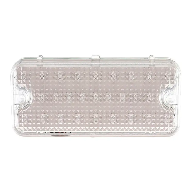 Park Lamp Lens - Clear - 27 Amber LED - 67-68 Chevy CK Truck Suburban