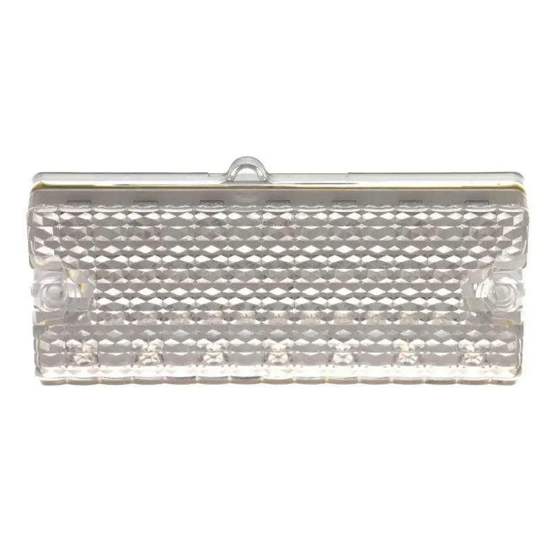 Park Lamp Lens - Clear - 36 Amber LED - LH - 69-70 Chevy CK Truck Blazer Suburban