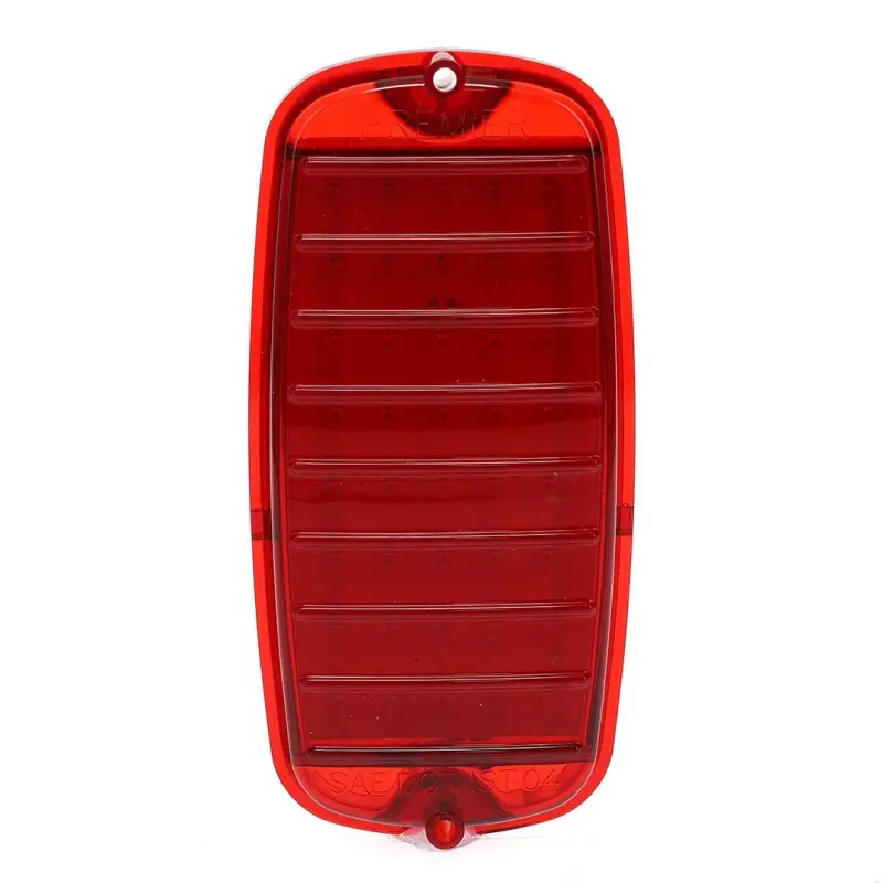 Tail Light Lens - Red - 40 Red Sequential LED -  60-66 Chevy GMC CK Fleetside Truck