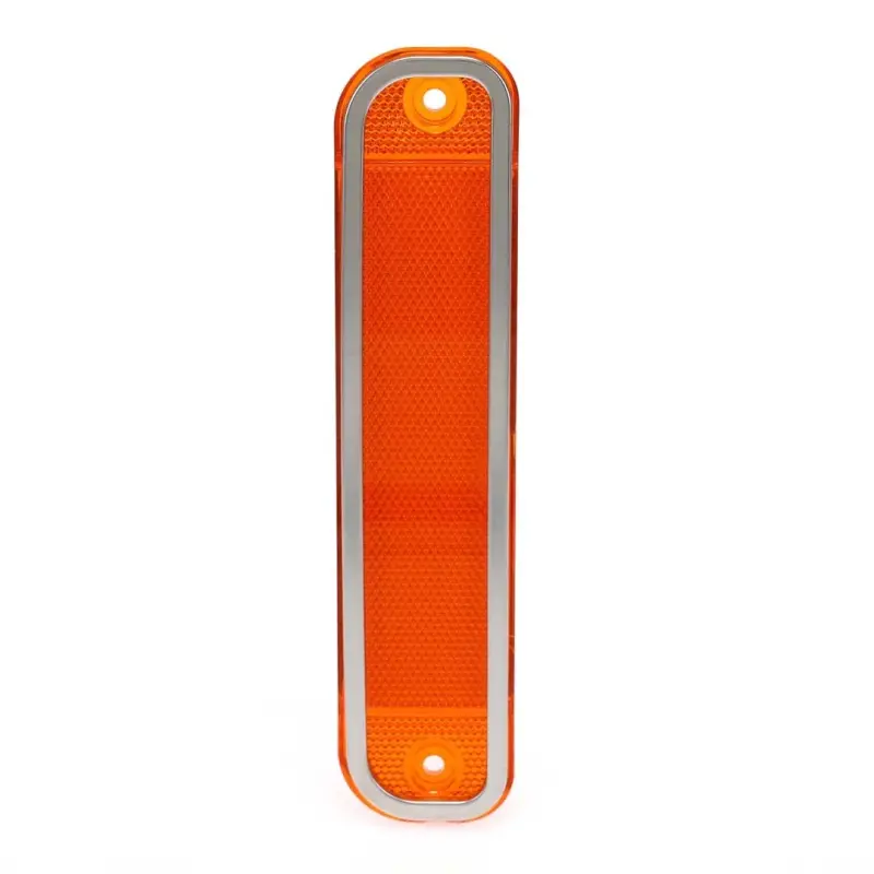 Side Marker - 15 Amber LED - with SS Trim - LH or RH - 73-80 Chevy GMC Pickup Truck Blazer Jimmy Suburban