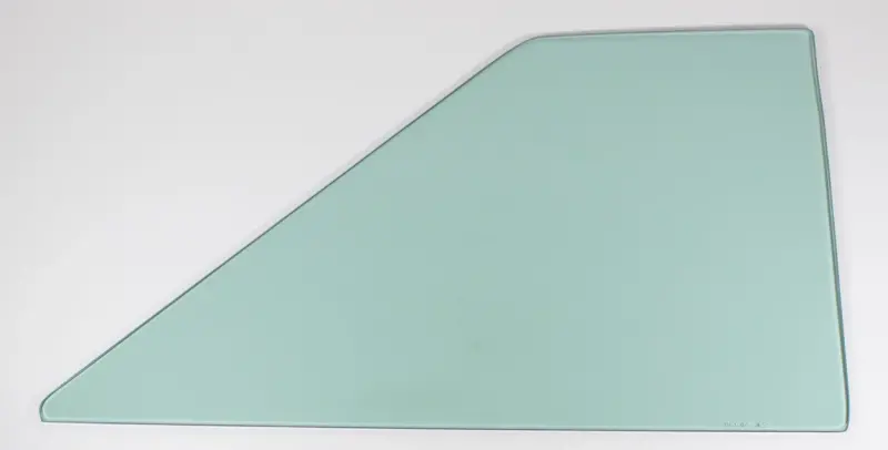 Quarter Glass - Green Tint - LH or RH - 62-65 Chevy II Nova Coupe