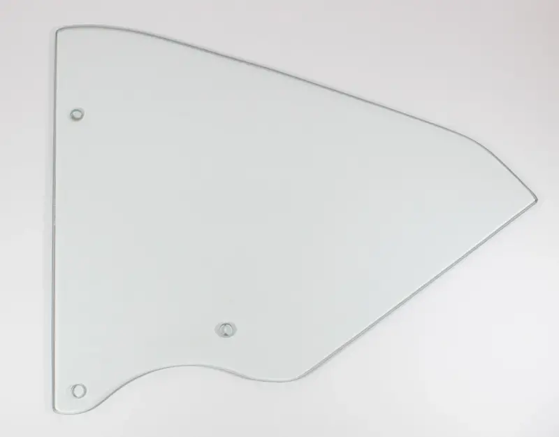 Quarter Glass - Clear - LH or RH - 66-67 Chevy II Nova Coupe