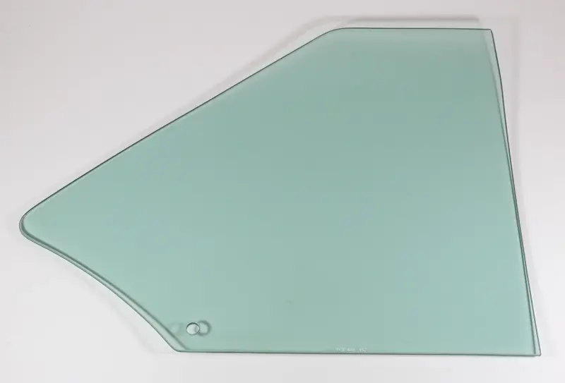 Quarter Glass - Green Tint - LH - 68-72 Chevy II Nova Coupe; 71-72 Ventura Coupe