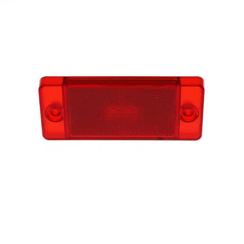 Rear Side Marker Lens - Red - 8 Red LED - LH or RH - 70-72 F100 F250 F350 70-77 Bronco