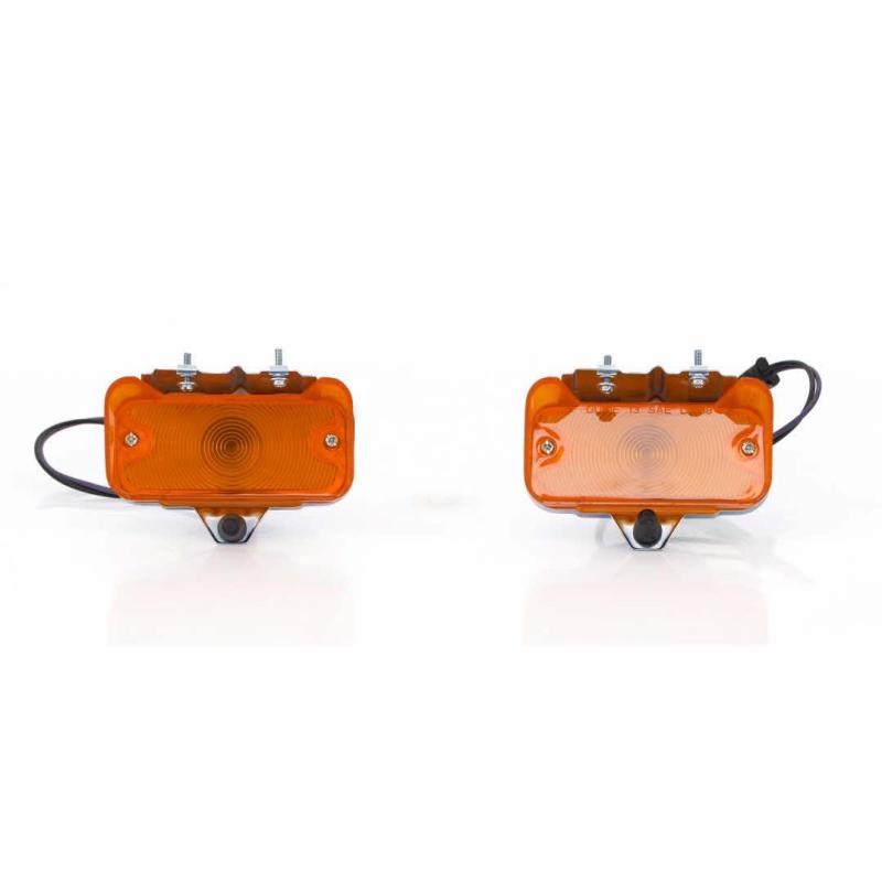 Park Lamp Assemblies - Pair - 68 Chevelle El Camino
