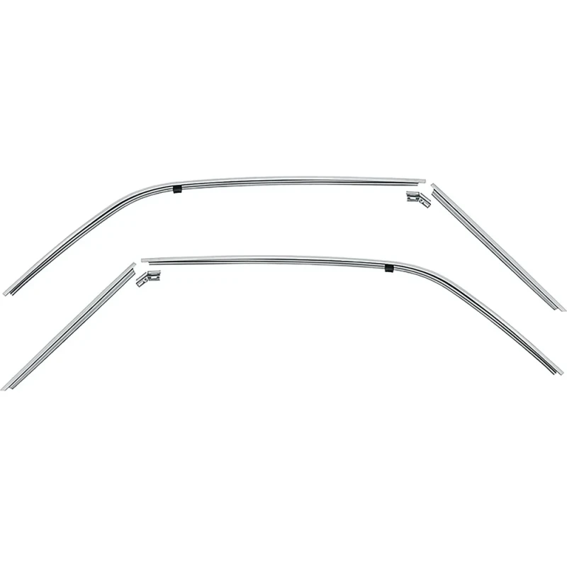 Roof Rail Weatherstrip Channel Kit - 6 pcs - 67 Camaro Firebird