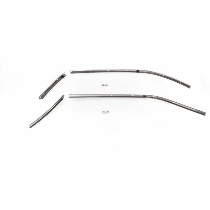 Roof Rail Weatherstrip Channel Kit - 6 pcs - 68-69 Camaro Firebird