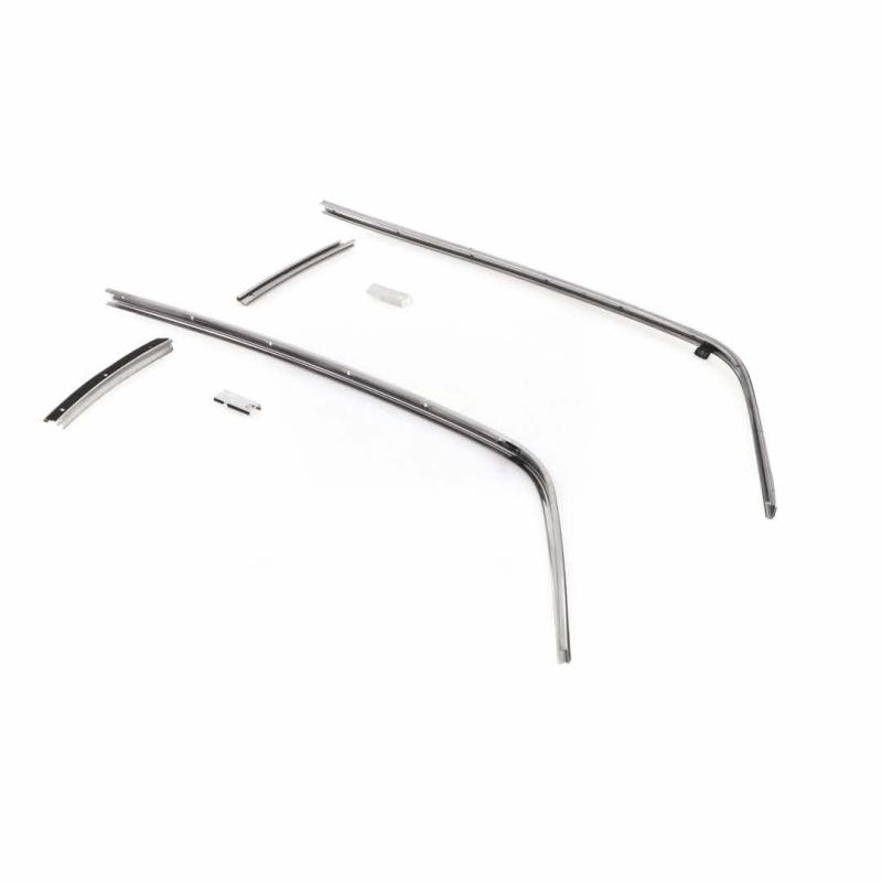 Roof Rail Weatherstrip Channel Kit - 6 pcs - 70-81 Camaro Firebird