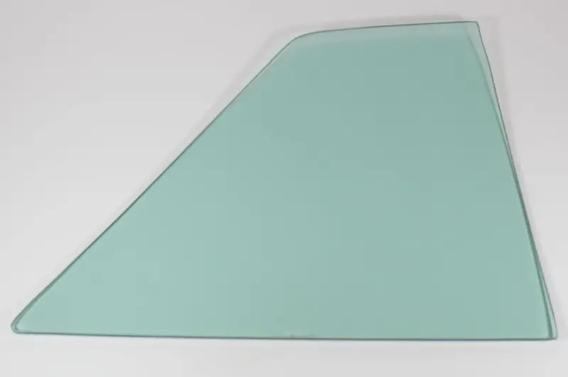 Quarter Glass - Green Tint - LH - 64-65 Skylark Cutlass GTO 2DR Sedan (Post)