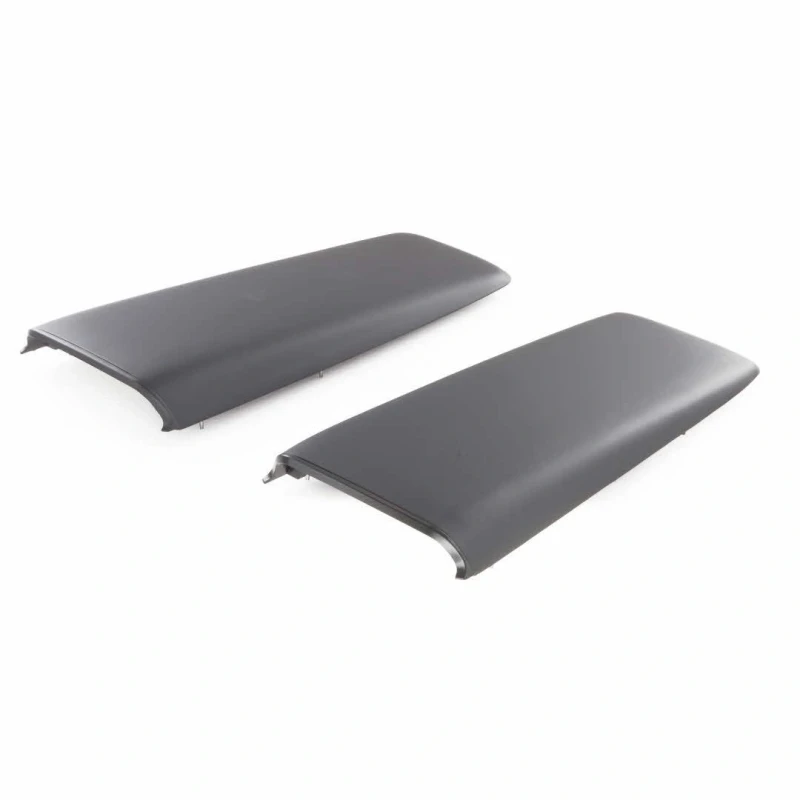 Twin Hood Scoops with Black Bezels - 71-72 Duster Demon