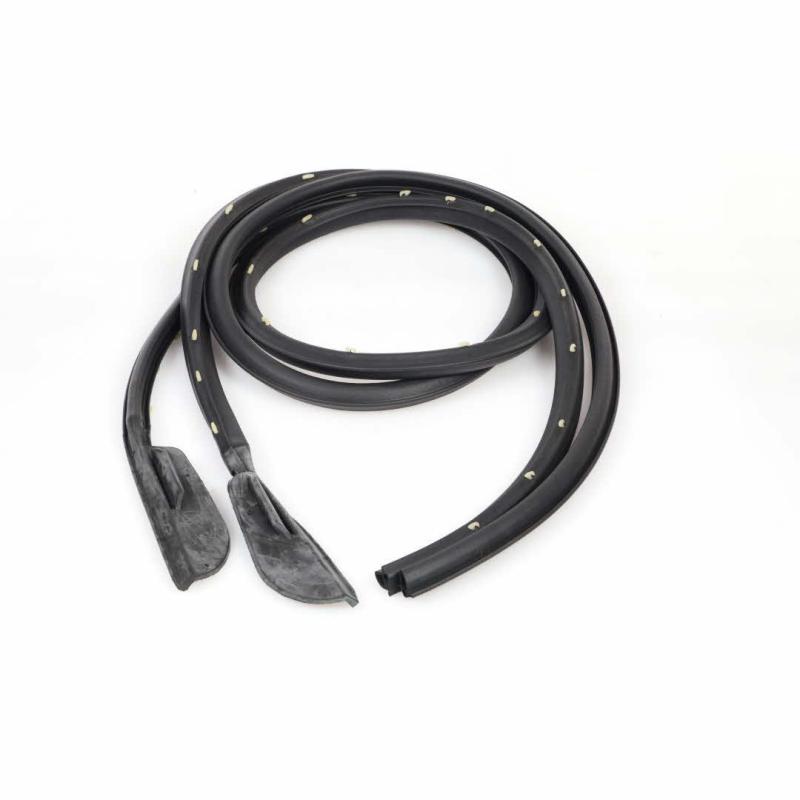 Door Weatherstrips - Pair - 66-67 Dodge Plymouth B-Body 2-door Hardtop or Convertible
