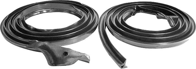 Door Weatherstrips - Pair - 70-74 Challenger Barracuda