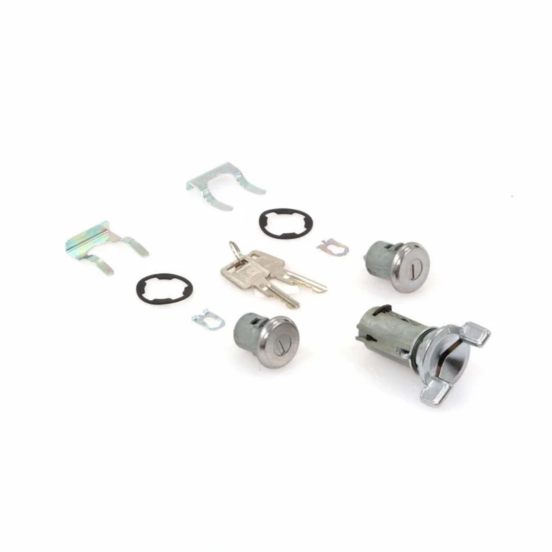 Ignition-Door Lock Cylinder Set - 73-78 Chevy GMC CK Truck
