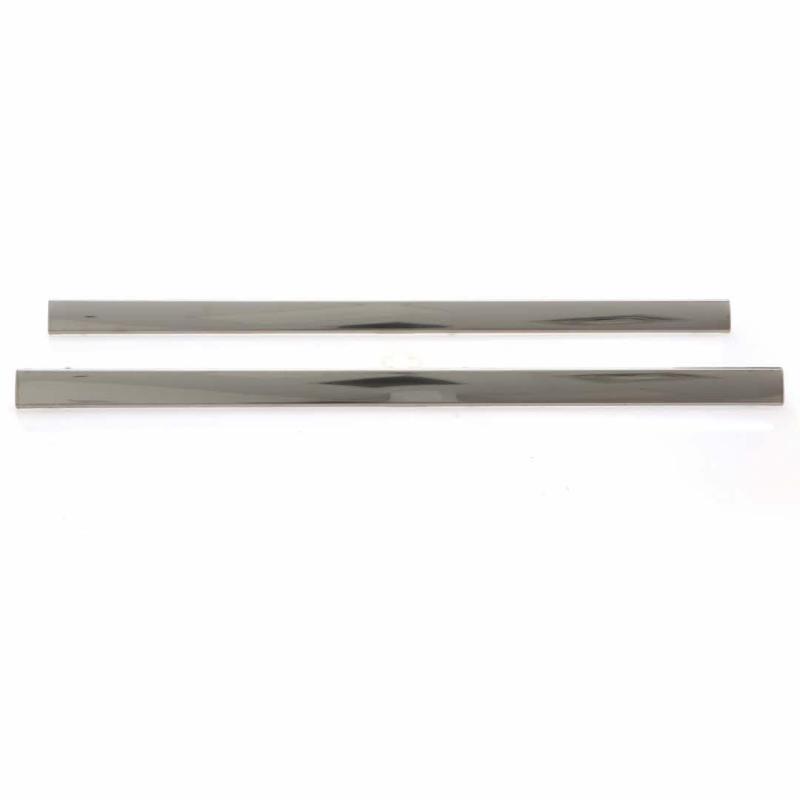 Center Grille Moldings - Stainless Pair - 77-79 GMC CK Truck