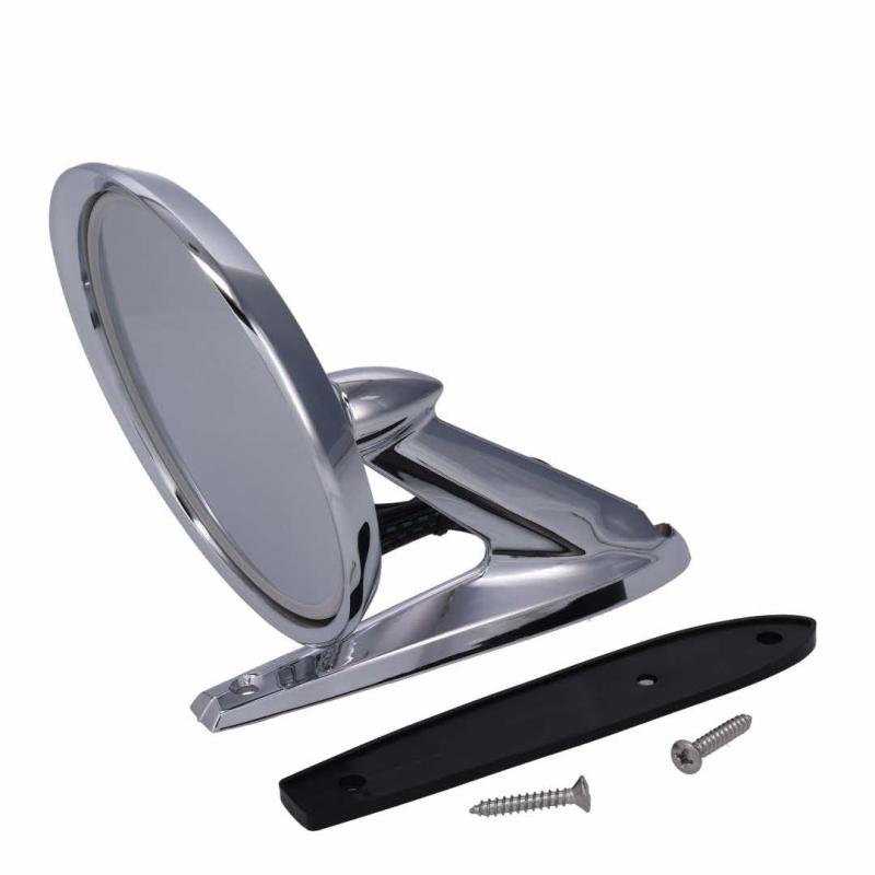 Outside Rear View Mirror Kit - LED - LH - 63-66 Fairlane Galaxie Bronco