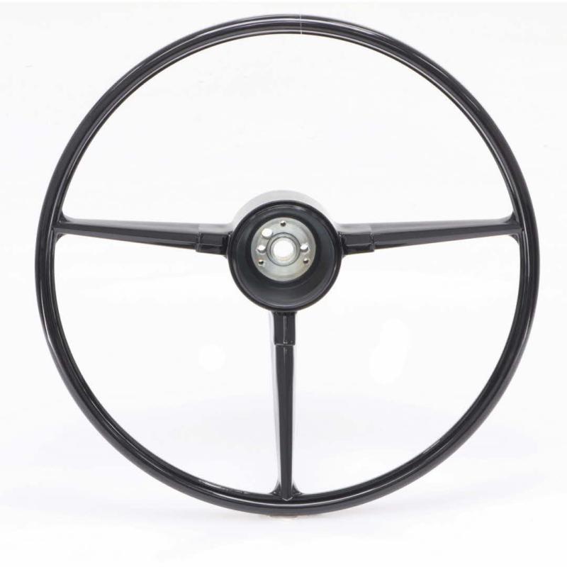 Steering Wheel - Black - 67-68 Chevrolet GMC CK Pickup Suburban