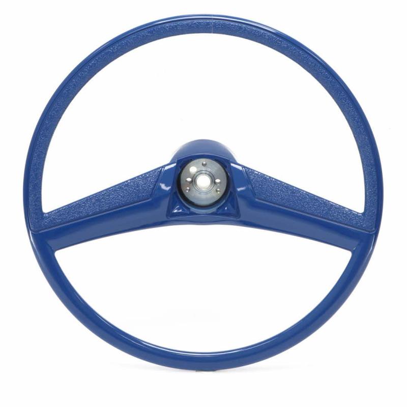 Steering Wheel - Blue - 70-72 Chevrolet GMC CK Truck - 17.5-Inch Diameter
