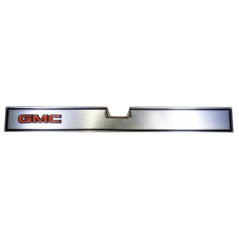Tailgate Trim Band Panel with GMC Emblem - GMC - 81-87 GMC CK Truck