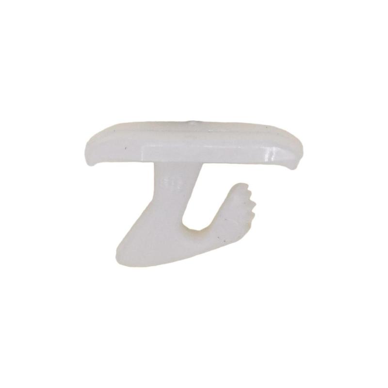 Door Weatherstrip Clip - White Nylon - 62-76 Dodge Plymouth A-B-E Body