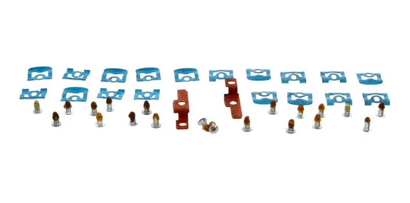 Back Glass Molding Clips and Screw Set - 20pcs - 70 Barracuda Challenger Coupe
