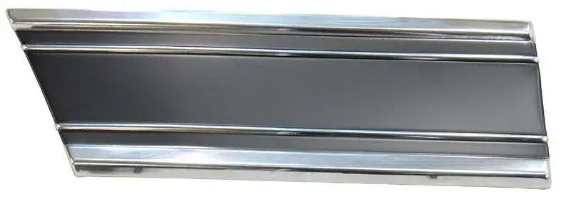 Front Fender Molding - Lower Rear - Black - LH - 69-72 Chevy GMC CK Fleetside Pickup Blazer Jimmy Suburban