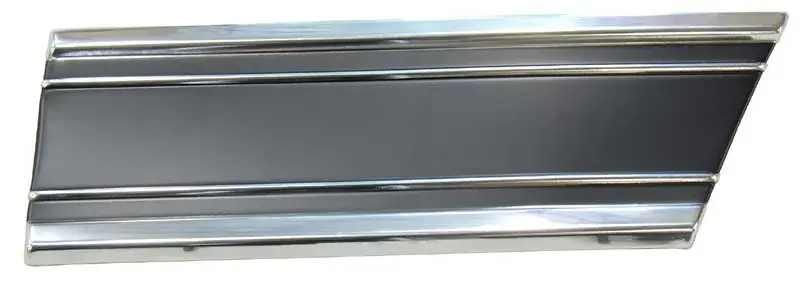 Front Fender Molding - Lower Rear - Black - RH - 69-72 Chevy GMC CK Fleetside Pickup Blazer Jimmy Suburban