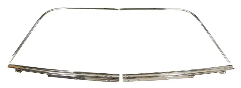 Back Glass Molding Set - 71-72 Demon; 70-76 Duster; 73-76 Dart Sport