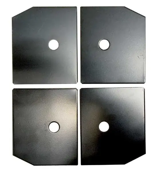 Bucket Seat Floor Brackets - 67-76 Dodge Plymouth A-Body