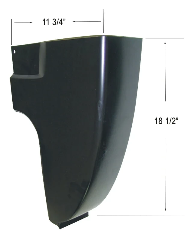 Outer Cab Corner - Full - RH - 73-87 Chevy GMC C/K Pickup