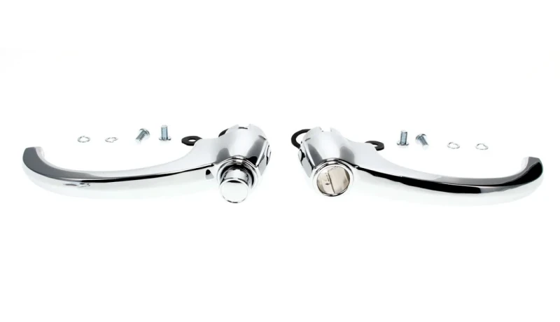 Outside Door Handle Set - Chrome - Pair - 52-59 Chevy GMC Pickup Truck