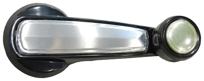 Window Crank Handle - Black/Silver - Sold Each - 77-80 Chevy GMC C/K Pickup Blazer Jimmy Suburban