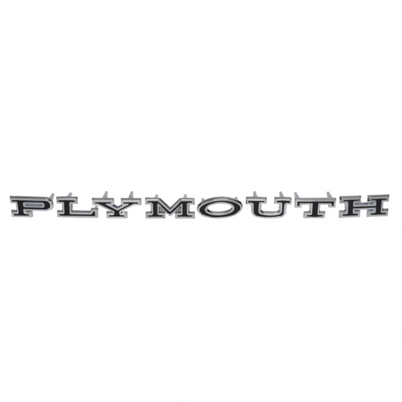 Hood and Trunk Letters - PLYMOUTH - 66-71 Plymouth A and B-Bodies