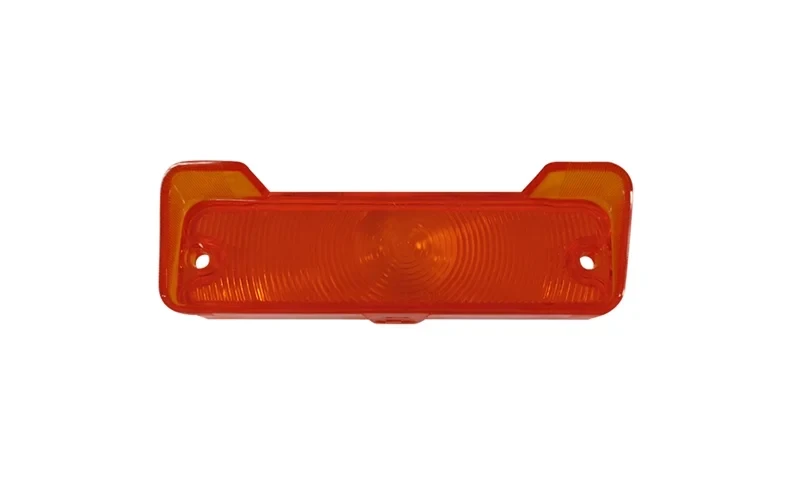 Parking Lamp Lenses - Amber - Pair - 66 Chevelle El Camino Malibu