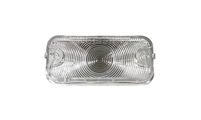 Parking Lamp Lenses - Clear - Pair - 68 Chevelle Malibu