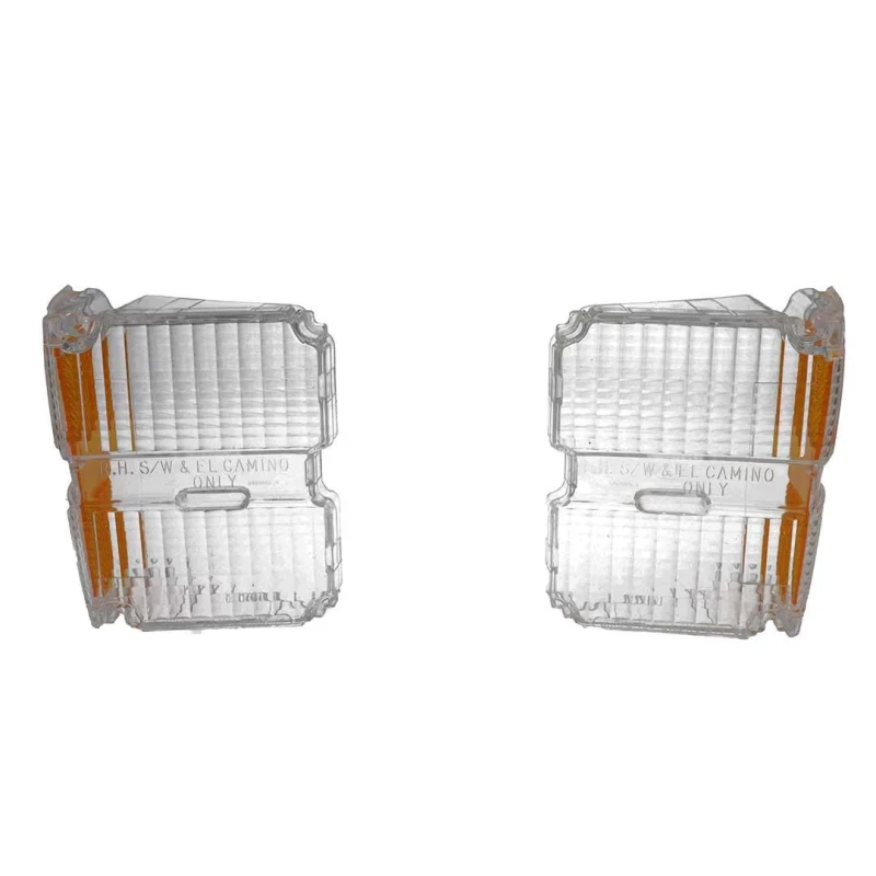 Parking Light Lenses - Pair - 71 El Camino Sprint Chevelle Wagon